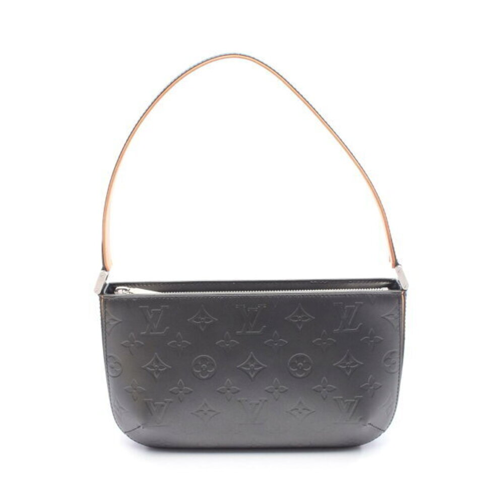 Louis Vuitton Fowler handbag Monogram Matte leather black